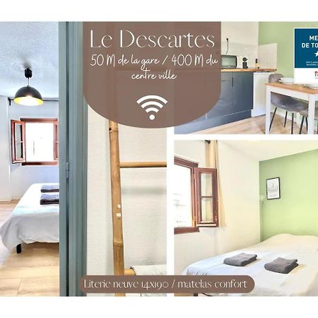 דירות פואטייה Le Descartes, A 50M De La Gare Fibre/Tv Connecte מראה חיצוני תמונה